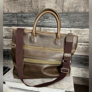 MATT & NAT Olive Green Crossbody Handbag